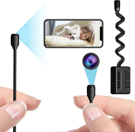 Small Mini Camera, HD 1080P 2MP X7 Camera with Motion Detection, Video Playback for Indoor Outdoor Home Pet Dog Baby Camera