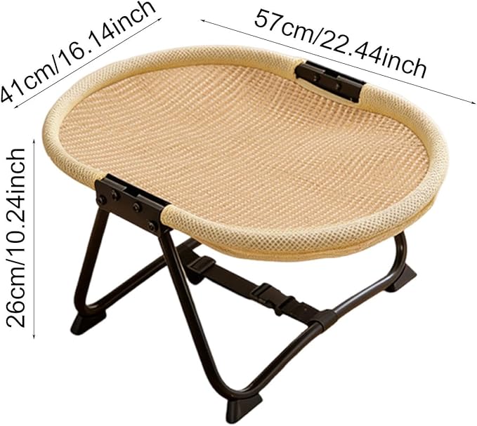 Elevated Pet Bed Furniture Accessories Indoor Portable up Versatile with Storage Bag Outdoor Heavy Duty Sturdy