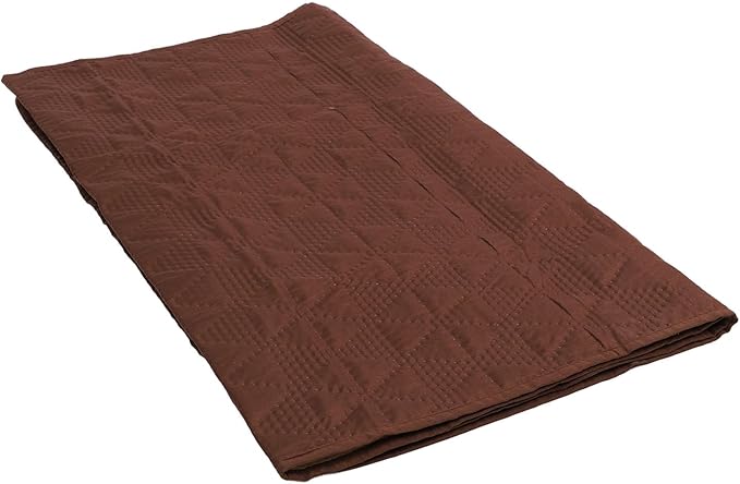 Dog Bed Cover, Slip Furniture Protector, Washable Brown Blanket for Sofa Couch, Ideal for Dog and Cat (30x70in/ 76.2x177.8cm)