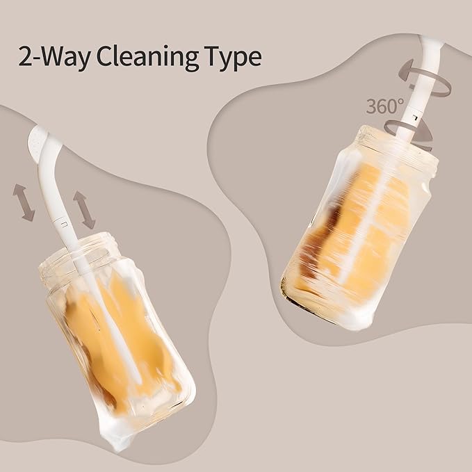 Pigeon Baby Bottle Newborn Feeding Gift Set, Anti-Colic, Wide Neck Bottle with Latch-On Line Nipple (4 PP Feeding Bottles with Nipples+ 4 Nipples + 1 Baby Bottle Brush)