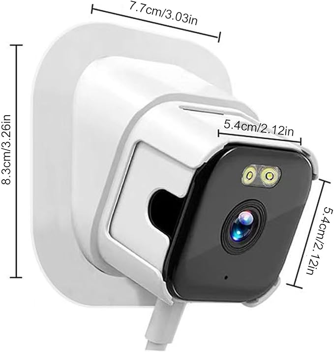 2K Security Window Camera, AI Full Color Night Anti Dazzle PIR Motion Detection Indoor Outdoor, with 2.4G 5G WiFi for Home Garage Pet Monitoring