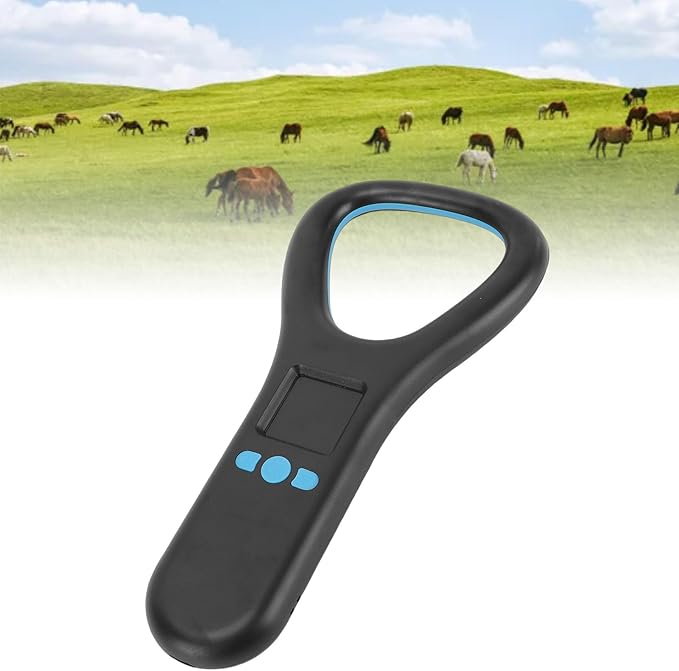 Pet Microchip Scanner, EMID Portable Pet Chip Scanner Rechargeable Data Storage Animal Handheld Reader LED Color Screen for Dog Cat