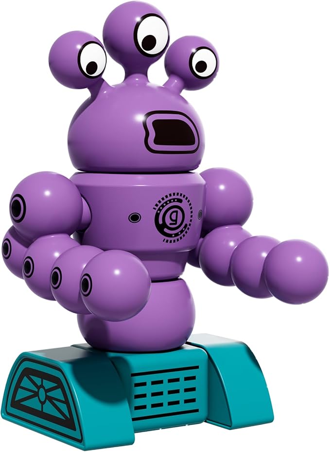 TEMI Magnet Robot Toy for Kids 3-5 Years Old - Monster Magnet Toys Stacking Transform Toys with Storage Box, Set for Boys Age 3 4 5 6 7 Years Old Boys, Christmas and Birthday Gifts