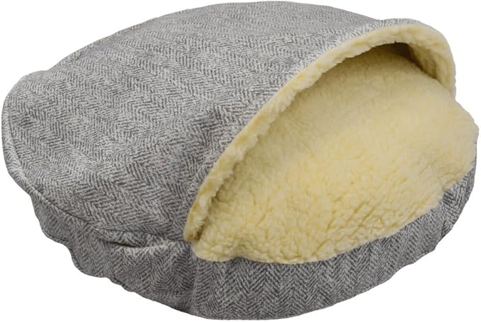 Snoozer Luxury Orthopedic Cozy Cave Pet Bed, Showdog Collection, Large - Palmer Dove