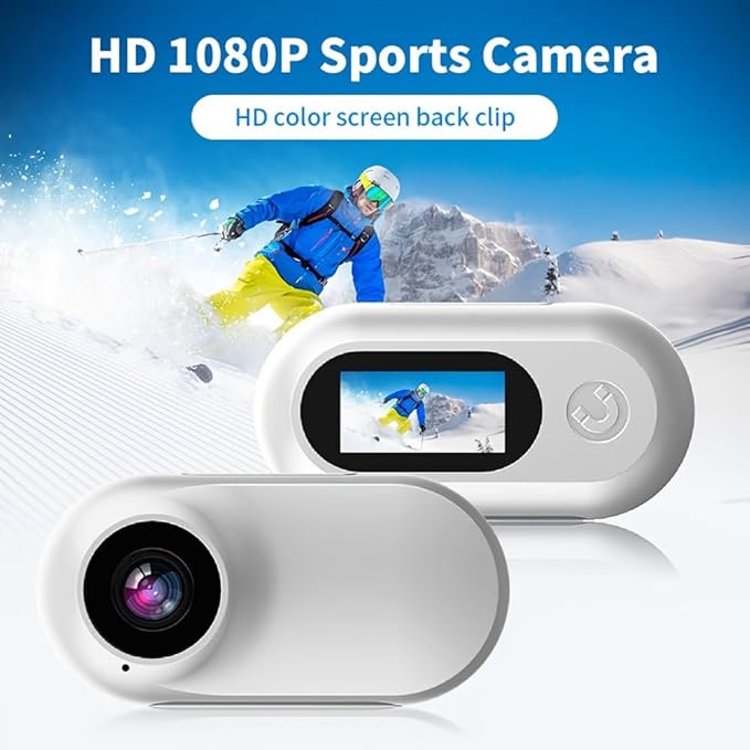 Cat Camera with 32GB SD Card, HD 1080P Mini Body Camera for Cat & Dog Collar, Outdoor, Birthday Gift