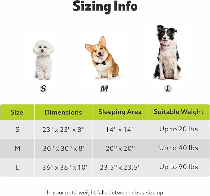 MIXJOY Dog Beds Large Sized Dogs, Washable Dogs Bed with Removable Cover, Cozy Donut Dog Ded Fluffy Plush Faux Fur Pet Bed with Anti-Slip Bottom, 36"x36"x10", Blue