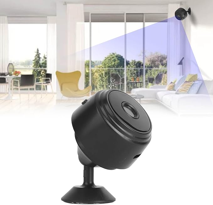 Walfront Security Camera Indoor 120° Wide Angle 720P Motion Detection Alarm Home Surveillance for Children Elders Pet