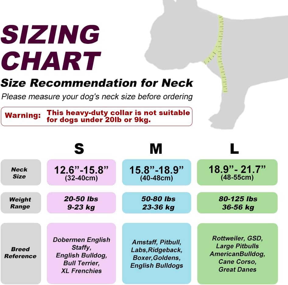 TSPRO Tactical Dog Collar 1.25 Inch Wide Thick Dog Collars with Heavy Duty Metal Buckle, Durable, Strong, Adjustable for Small Dogs (Geometric S)