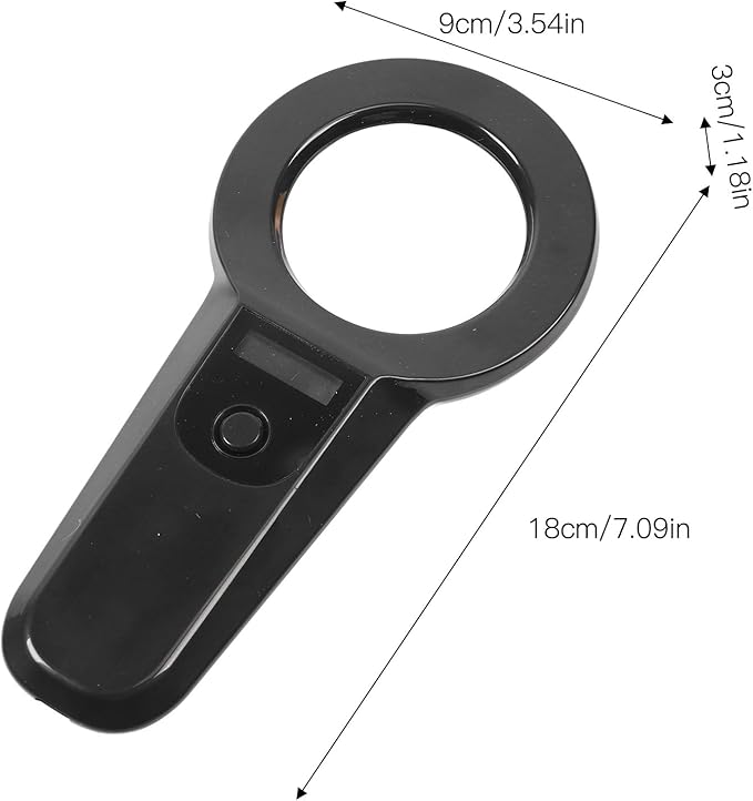 FILFEEL Pet Microchip Scanner Rechargeable Handheld ID Reader for Dogs and Cats