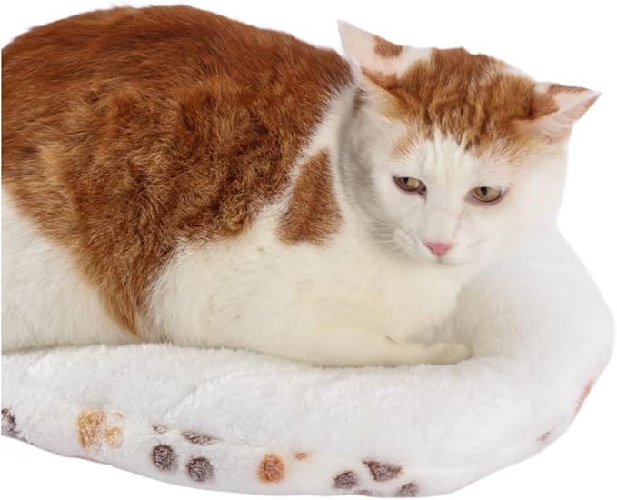 SHENGOCASE 2-Pack 15“ Round Soft Cat Kneading Pillow Cushion Bed for Cat Small Dog House Perch Shelf, Pad Padding for Cage Kennel