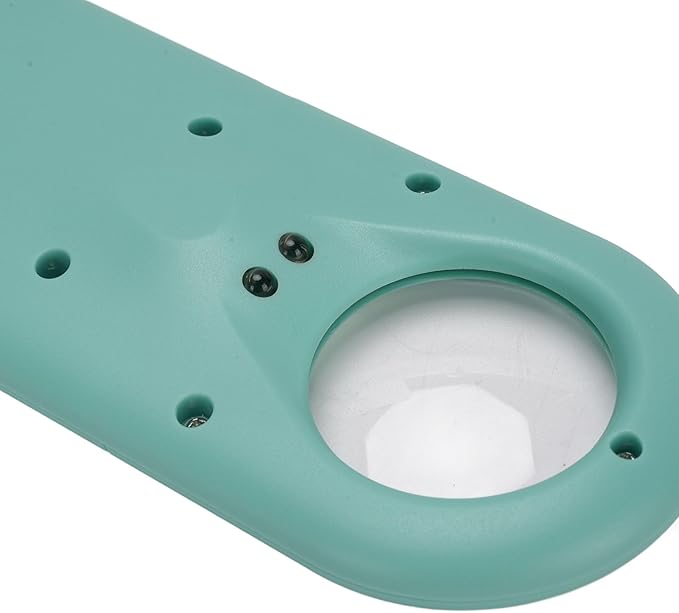 Low Frequency Animal Chip Scanner with Magnifying Glass and LED Light - Lightweight for Pet Identification - 30 Sets Data Storage