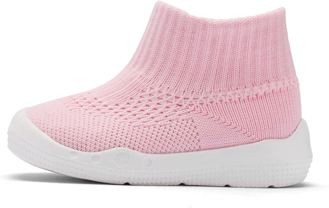 Engtoy Baby Shoes & Socks - Non-Slip Breathable Slippers with Soft Rubber Sole - Baby Boys & Girls Slip On Sneakers