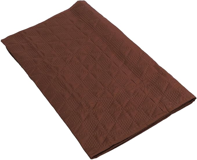 Dog Bed Cover, Slip Furniture Protector, Washable Brown Blanket for Sofa Couch, Ideal for Dog and Cat (30x70in/ 76.2x177.8cm)