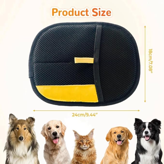 Pet Hair Removal Glove for Cats & Dogs,2025 New Upgrade Pet Hair Remover Electrostatic Gloves,Reusable Pet Hair Remover Glove