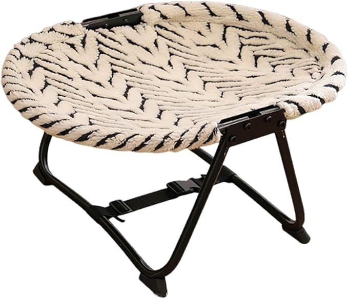 Elevated Pet Bed Furniture Lightweight Portable Gifts up Multifunctional Foldable Outdoor Accessory Pet Supplies, Cottons