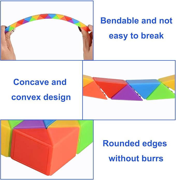 GOLDGE 15 Pack Mini Cube Puzzle Fidget Toys - Bulk Party Favors & Goodie Bag Stuffers for Kids, Travel Toys for Ages 4-8, Treasure Box Toys for Classroom, Birthday & Back to School Gifts