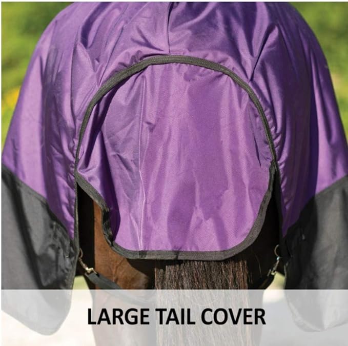 STORM SHIELD Contour Collar Classic II Horse Turnout Blanket | Bellyband Closure | Horse Blankets for Winter Waterproof | Weather Protection | Winter Horse Blanket