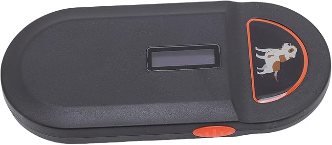 Alomejor Alomejor LongLasting Charging Pet Chip Scanner, Reader Rechargeable Portable Animal Tag Scanner with Clear Display Support for FDX B EMID ISO11784/85, Bright Display, Wide Application,