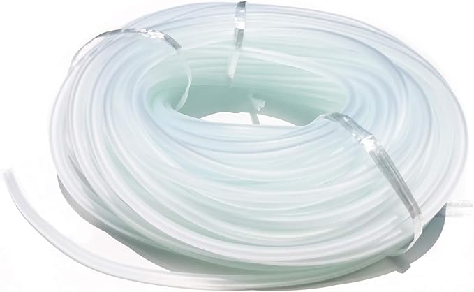 ALEGI Standard 3/16" Flexible Airline Tubing with Connectors for Aquariums, Terrariums and Hydroponics,100Feet