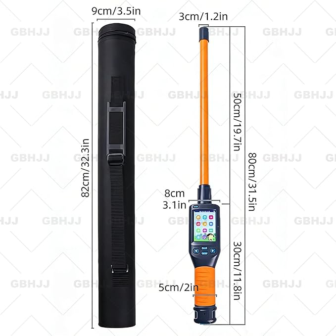 Pet Microchip Scanner, Pet Id Scanner Rechargeable Animal Chip Registration, 30S Auto Power Off & Storage Up to 20000 Datas, for Dog/Cat/Pig/Animal