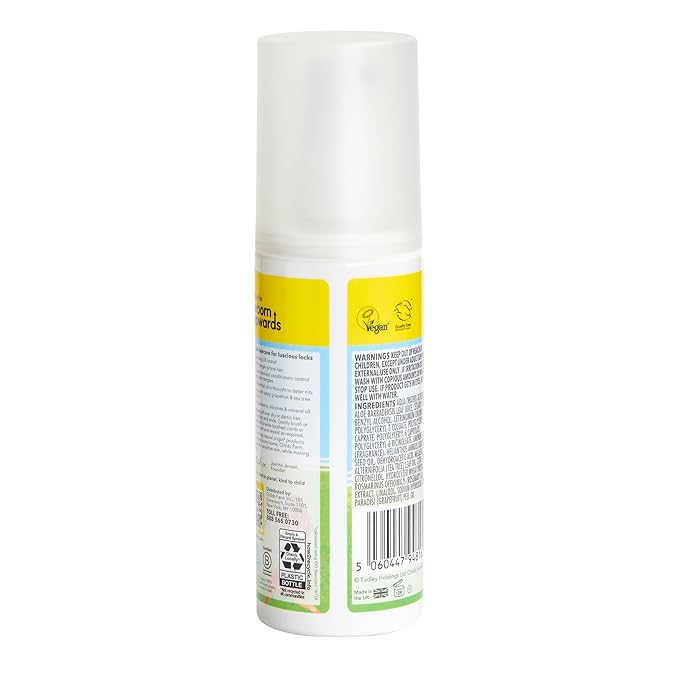 Childs Farm, Kids Hair Detangler, Grapefruit & Organic Tea Tree, Suitable for Dry, Sensitive & Eczema-prone Skin, 4.2 Fl Oz