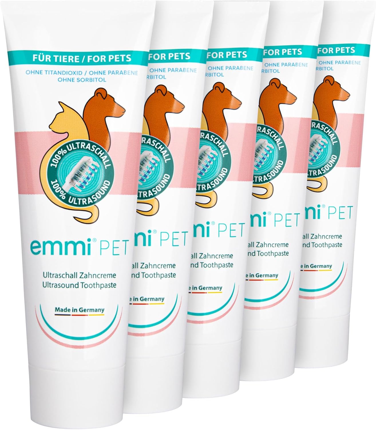Ultrasonic Toothpaste with Nano-Cleaning-Bubbles (New Extra Mild Formulation Suitable for All Pets)