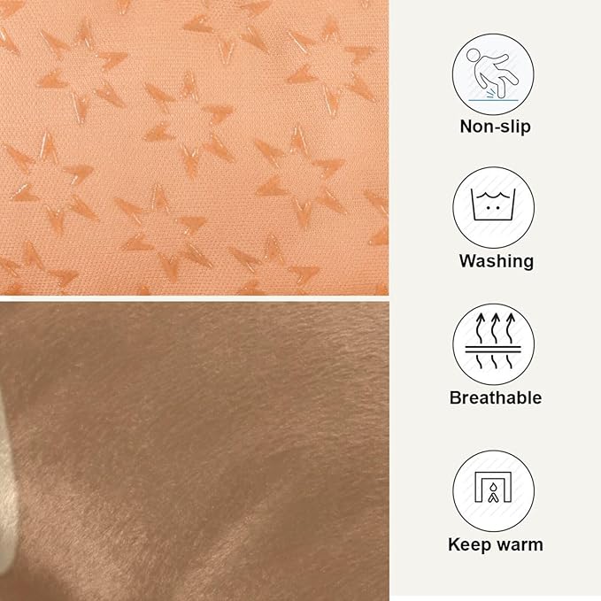 Emelivor Dragonflies Brown Dog Cat Bed Washable Crate Pet Bed Anti-Slip Comfortable Durable Dog Crate Bed for Medium Large Small Dogs Cats,36x24in