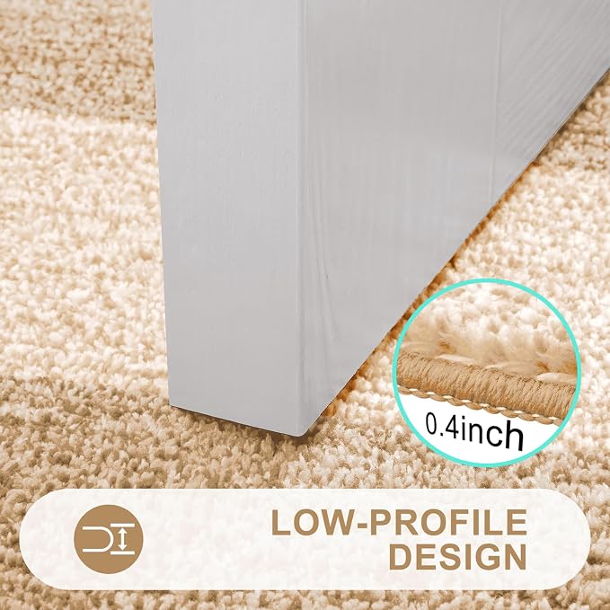 Kitinjoy Indoor Outdoor Door Mat, 59x36 Non-Slip Absorbent Dirt Trapper