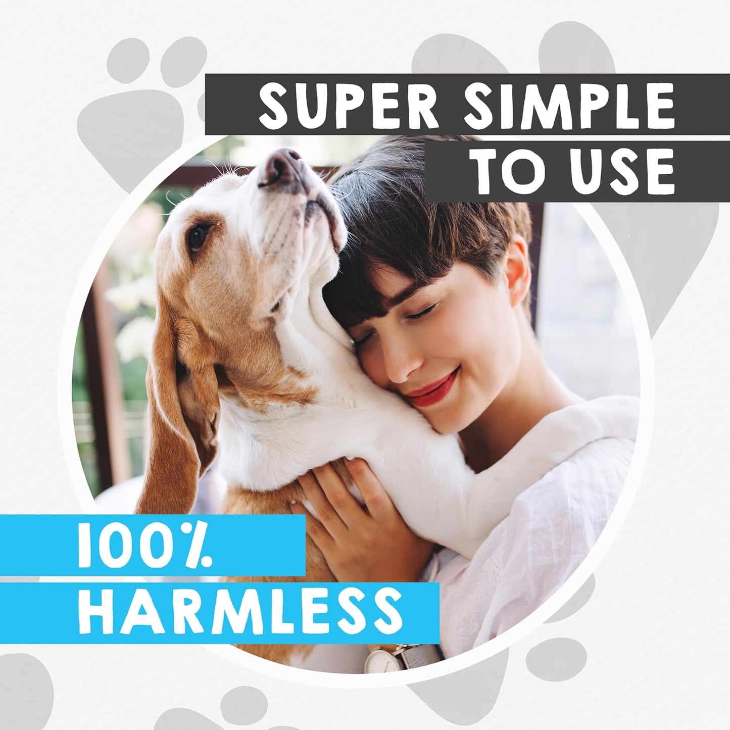 Ultrasonic Dog Bark Deterrent & Behavior Corrector - Stop Barking, Jumping, Aggression Without Yelling - Just Point & Press! Backed by Kevin Harrington from Shark Tank (White Rechargeable)