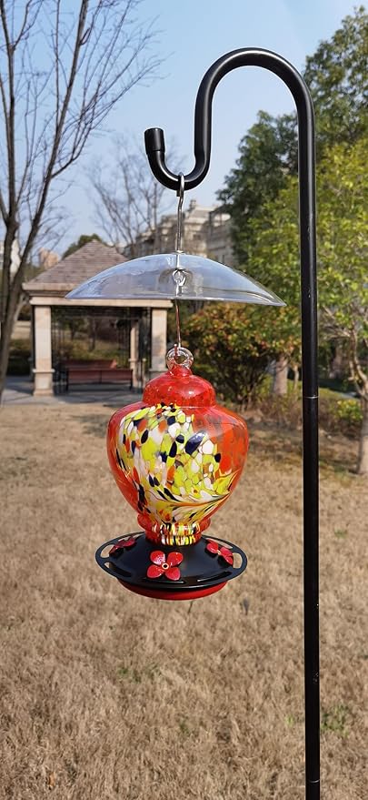 8" Mini Rain Cover for Bird Feeder/House - Clear Small Protective Dome Guard Against Rain/Snow/Sun - Dia. 20CM