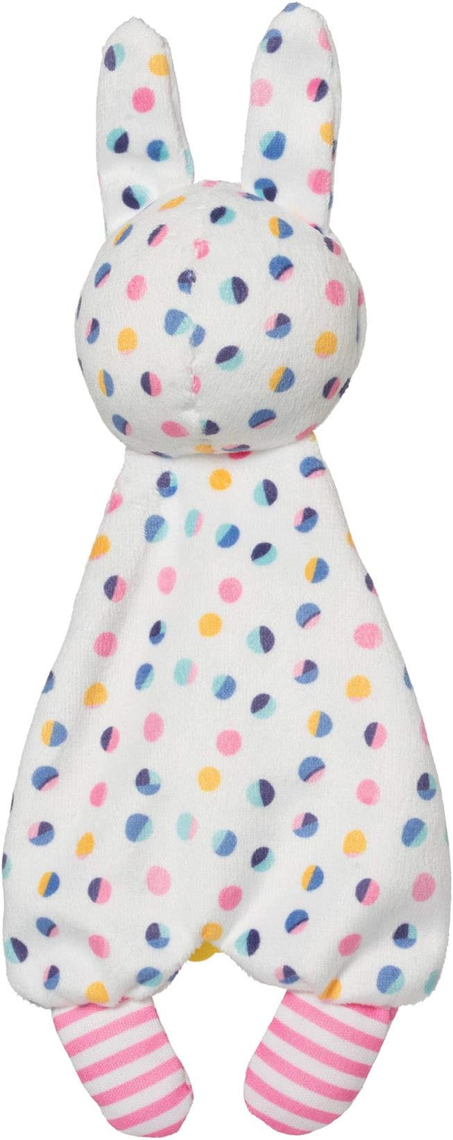 Manhattan Toy Cherry Blossom Days Baby Bunny Soothing Mini Blankie with Removable Silicone Teether Multi