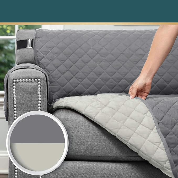 Dog Bed Cover, Pet Blanket Lightweight Furniture Protector Reversible Machine Washable for Bed Couch Sofa