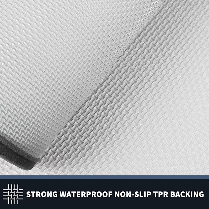PURRUGS Dirt Trapping Door Mat 24" x 36", Non-Slip Machine Washable Entryway Rug