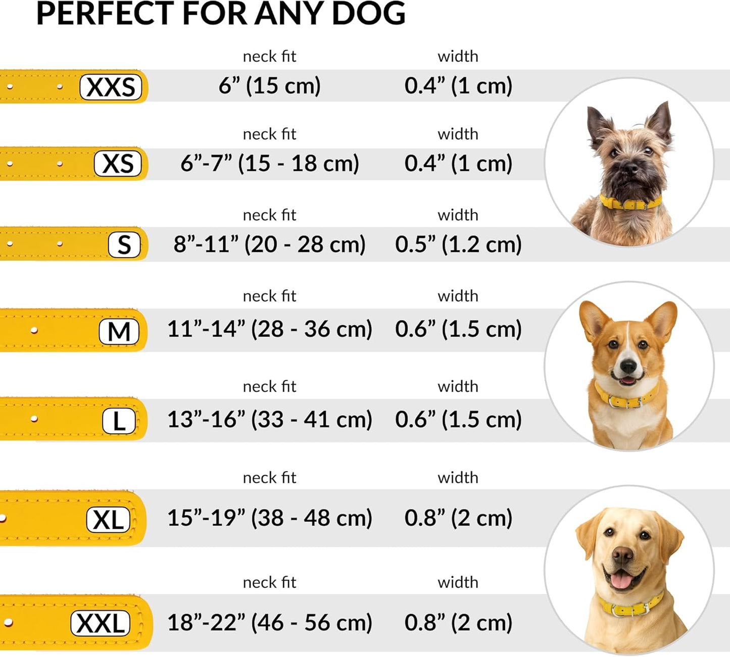 CollarDirect Rolled Leather Dog Collar, Soft Padded Round Puppy Collar, Handmade Genuine Leather Collar Dog Small Large Cat Collars 13 Colors (13-16 Inch, Pink Textured)