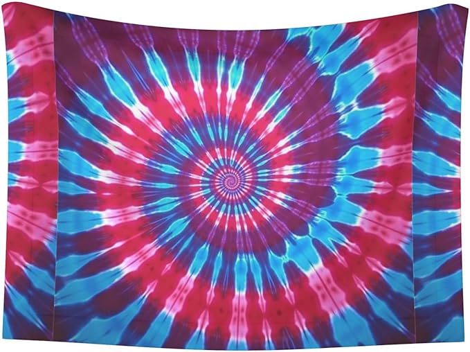 Reversible Dog Blanket for Beds Couches, Tie Dye, Double Sided Cat Blanket with Textured Dot Feel and Smooth Feel for Seasonal Comfort All Year