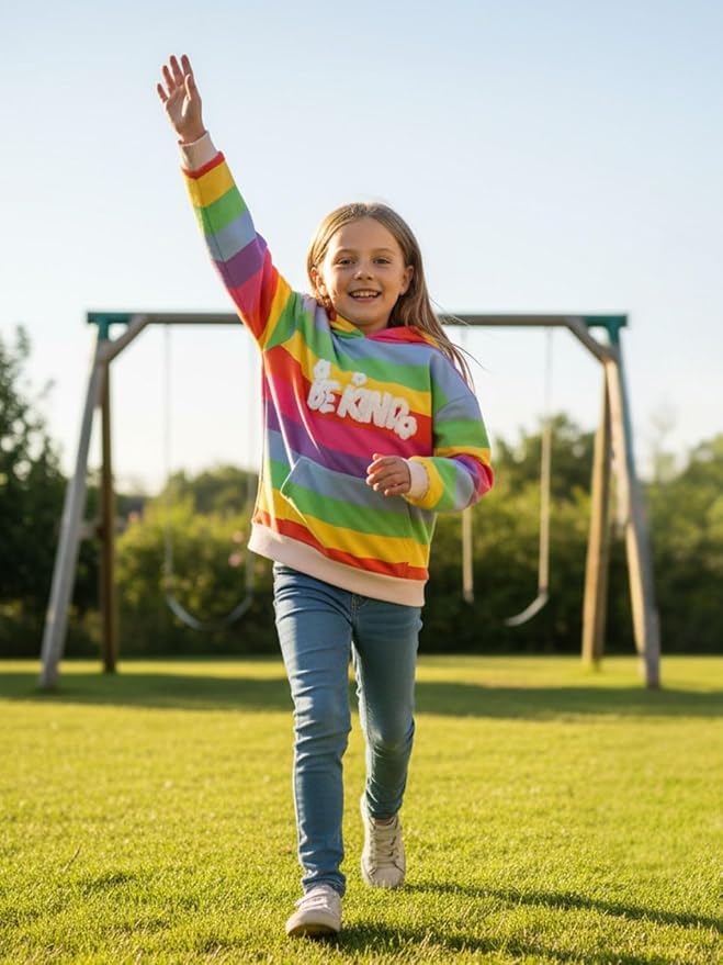 WELAKEN Sweatshirts for Girls Toddler & Kids II Little Girl's Pullover Tops Sweaters & Hoodies