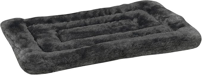 Slumber Pet Plush Mats - Versatile and Comfortable Mats for Dogs and Cats - Small, 18"L x 13"W, Gray