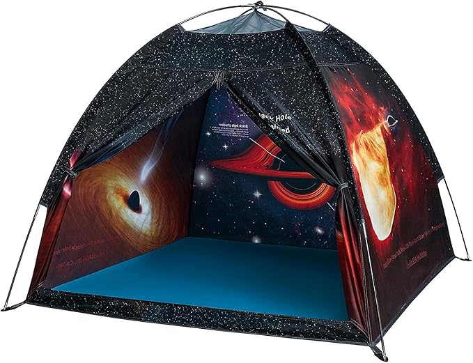 Black Hole Play Tents- Space World Dome Tent Playhouse- Imaginative Play Popup Tent for Outdoor and Indoor Fun-Kids Astronaut Space for Boys and Girls- 47" x 47" x 43 "