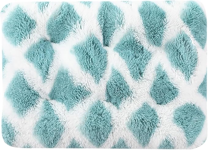 Dog Crate Mat, Dog Bed for Large Dogs, Comfy Fluffy Kennel Pad Anti-Slip for Dog beds & Furniture, Quilted Dog Bed for Pets for Medium/Small Dogs Cats (Color : A1, Size : 25x18)
