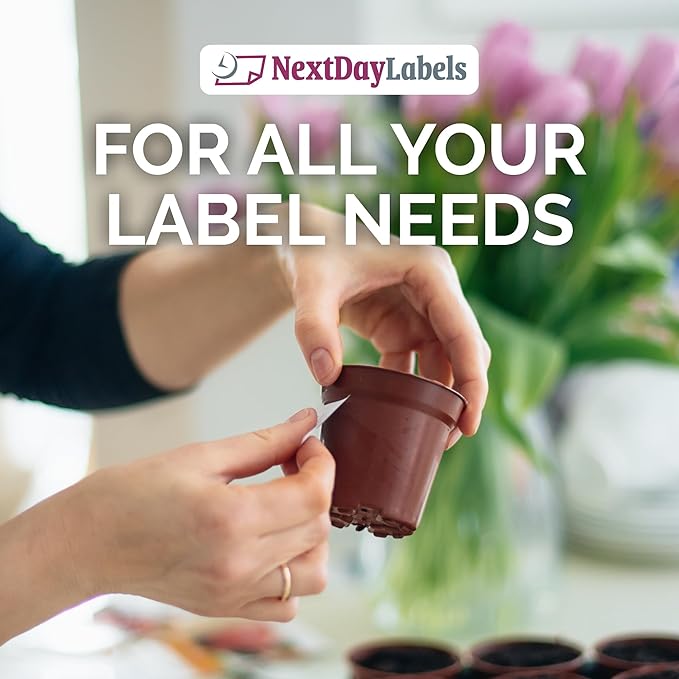NextDayLabels - 2.83" x 1" Rectangular Sticker Labels for Printer - White Laser/Inkjet Printer Labels Return Address Labels Shipping Label Stickers (250 Sheets, 33 Per Sheet, 8250 Labels)