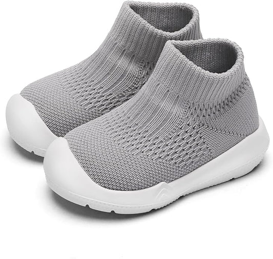 Engtoy Baby Shoes & Socks - Non-Slip Breathable Slippers with Soft Rubber Sole - Baby Boys & Girls Slip On Sneakers