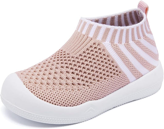 Engtoy Baby Shoes & Socks - Non-Slip Breathable Slippers with Soft Rubber Sole - Baby Boys & Girls Slip On Sneakers