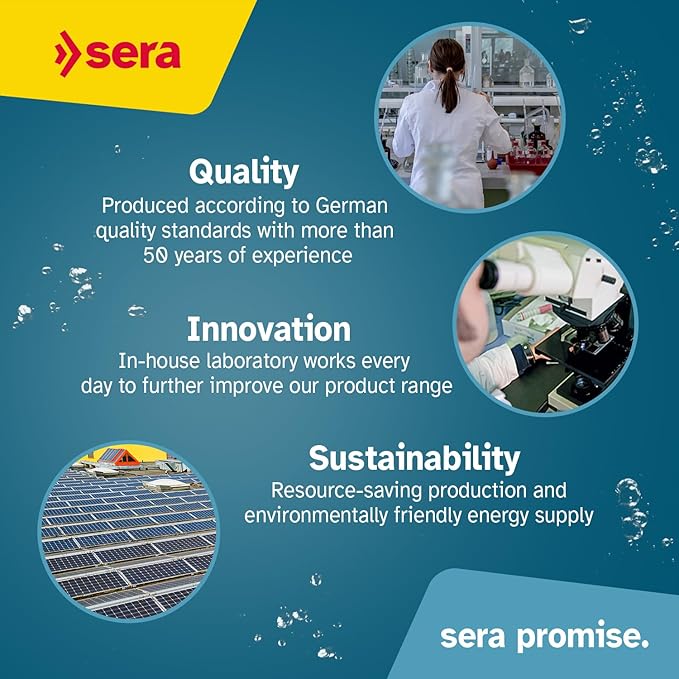 Sera Micron Powder 50ml (1,7 fl oz) | Ultra-Fine Fry Food with Krill & Spirulina for Fish & Amphibian Larvae | Free from Dyes & Preservatives | Supports Growth & Color