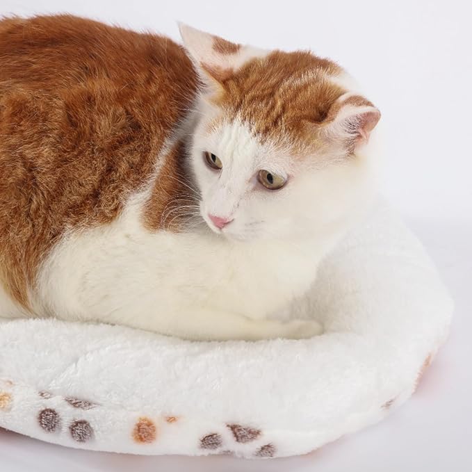 SHENGOCASE Round Cat Kneading Pillow, 15 Inch, Cushion Bed for Cats and Small Dogs, 4-Pack