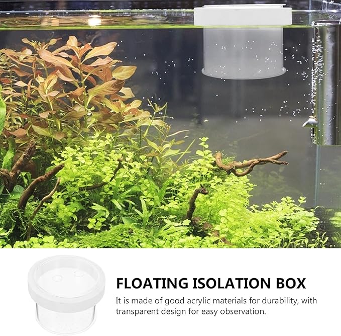 Box Fish Tank Box Baby Fish Separator Floating Aquarium Fish Tank Hatchery Supplies Small Fish