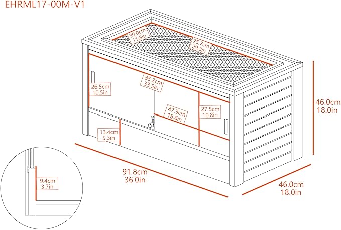 New Age Pet ECOFLEX Medium Reptile Enclosure with Matching Cabinet Stand Set in Black