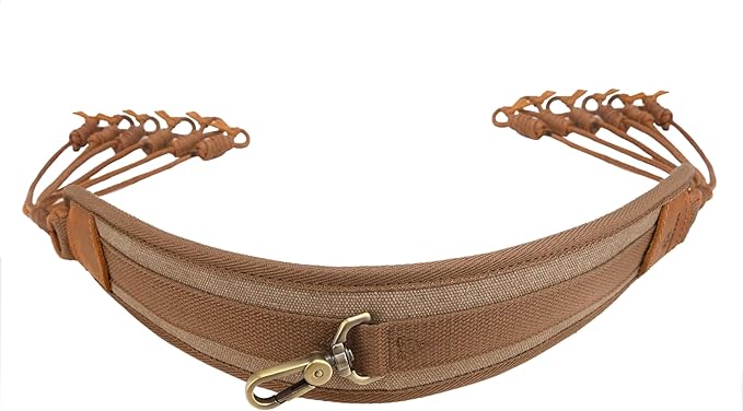 WAYNE'S DOG Canvas Bird Game Carrier, Waterfowl Dove Small Animal Game Carrier Hanger Tote Shooting Accessories (Brown)