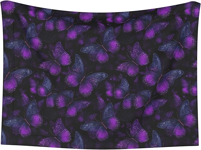 Waterproof Dog Blanket Soft Pet Blanket for Puppy Cat, Fleece Cat Throw Blankets for Furniture Bed Couch Sofa Reversible - Butterflies