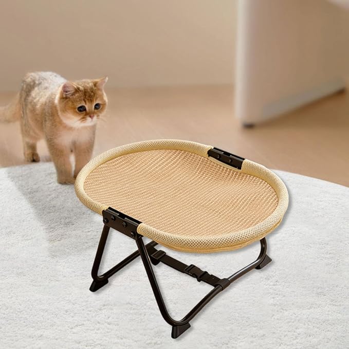Elevated Pet Bed Furniture Accessory Indoor with Storage Bag Up