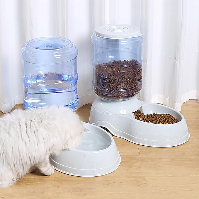 Pet Feeder Dispenser (1.1 Gallon Set)